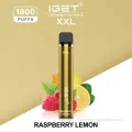 Vape jetable sain nicot e cigarettes 1800 bouffées